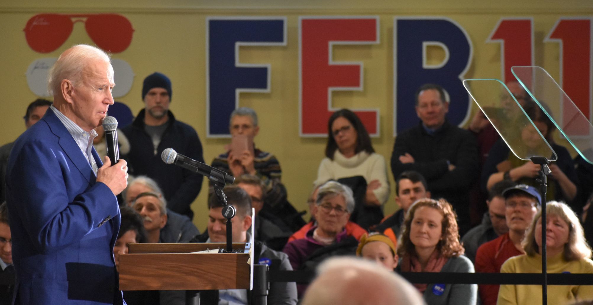 Joe Biden in Gilford